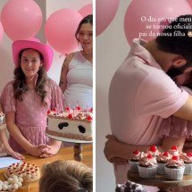 Menina ganha o sobrenome do padrasto no aniversário e emociona web - Redes sociais