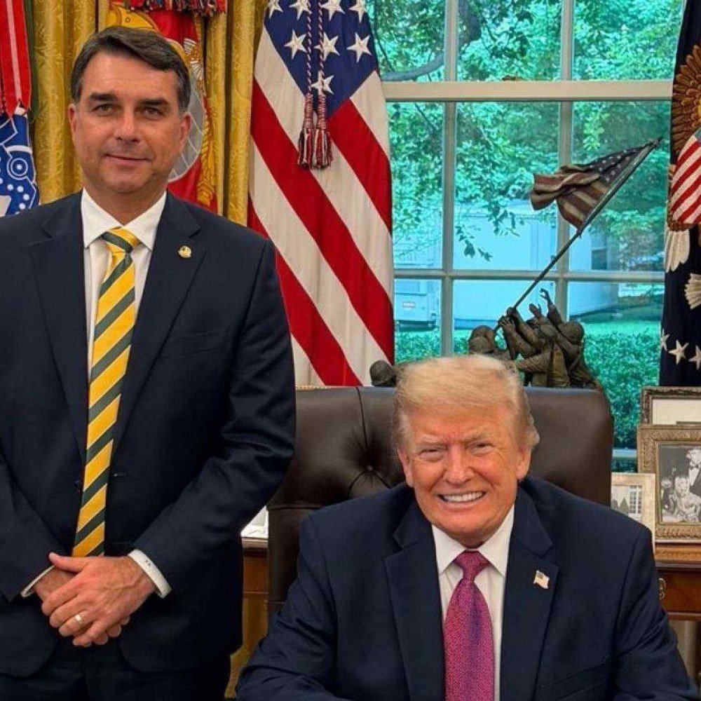 Quaest: 47% veem influência de Flávio em decisões de Trump contra o Brasil