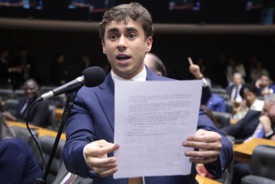 Justiça Federal arquiva investigação contra cidadão que criticou Nikolas Ferreira nas redes -  (crédito: Bruno Spada/Câmara dos Deputados)