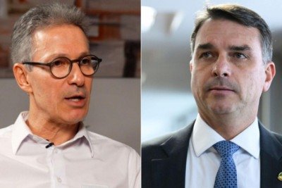 O que Romeu Zema fez para se tornar um fator de irritação dos bolsonaristas -  (crédito: Fotos: Reprodução/Amado Mundo; Andressa Anholete/Agência Senado)