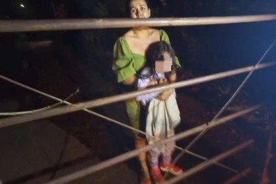 Momento em que mãe e filha, de 36 e 8 anos, foram resgatadas de sequestro no interior de Minas Gerais foi registrado pela polícia -  (crédito: PMMG/Divulgação)