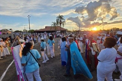 Cada batida ecoará a resistência de séculos, a cura que os Pretos-Velhos trazem -  (crédito: Carlos Altman/EM/D.A Press)