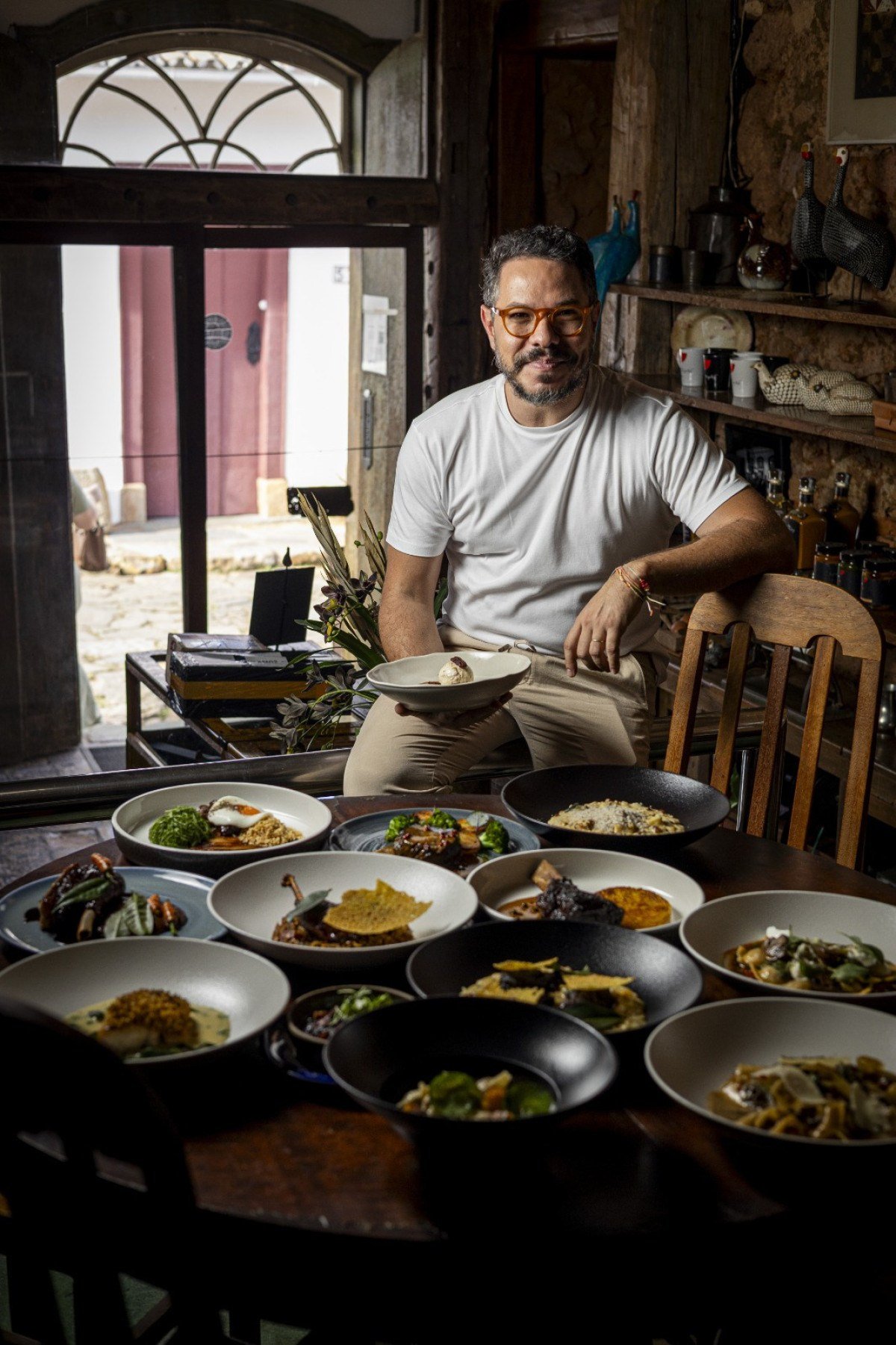 O trabalho em Tiradentes refor&ccedil;a a liga&ccedil;&atilde;o do chef Felipe Rameh com o interior de Minas Gerais 