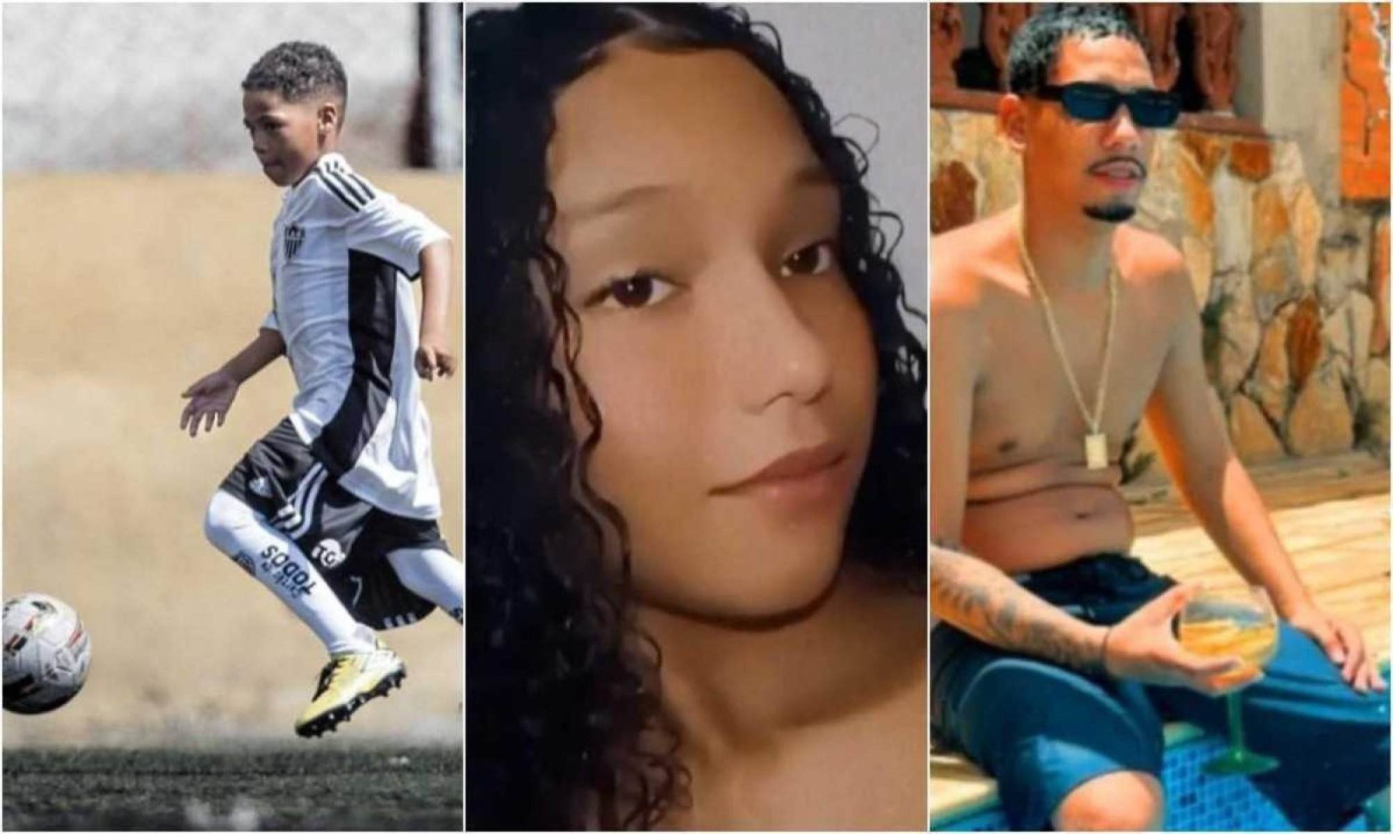 Heitor Felipe, Laysa Emanuele e Felipe Moreira Lima morreram durante uma festa de anivers&aacute;rio na noite de quinta-feira (23) em Ribeir&atilde;o das Neves 