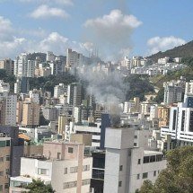 Defesa Civil vistoria apartamento incendiado no Buritis - CBMMG
