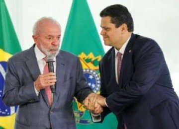 Presidente Lula e o Davi Alcolumbre, presidente do Senado -  (crédito: Fábio Rodrigues Pozzebom/Agência Brasil )