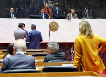 Plenário da ALMG pode ter reunião secreta para discutir investigações da CGE sobre educação -  (crédito: William Dias/ALMG)