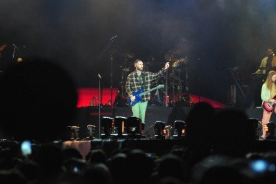 Em 2023, Maroon 5 fez show na Arena MRV mais empolgado do que no The Town -  (crédito: Marcos Vieira/EM/D.A.Press.)