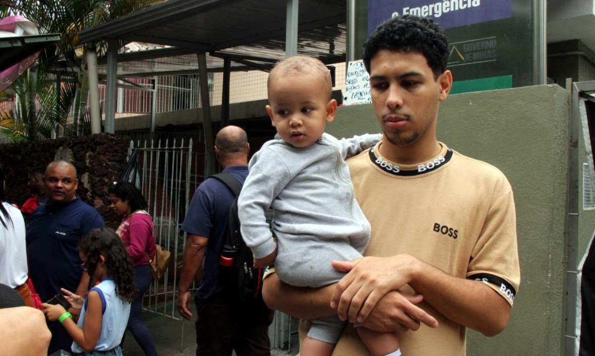 Setor de urg&ecirc;ncia do Hospital Infantil Jo&atilde;o Paulo II, que abriu sete novos leitos de UTI e 19 leitos de enfermaria para atender o aumento da procura por atendimento 