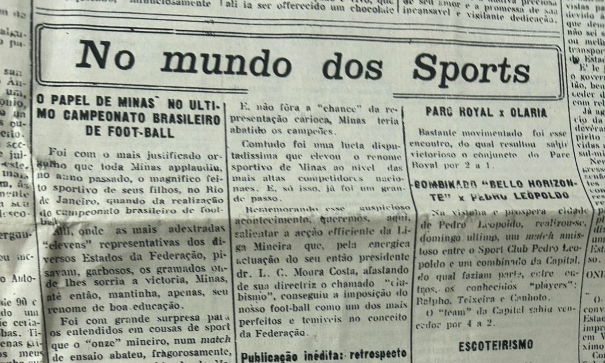 O que rolava no mundo nos esportes na primeira edição do EM-Pedro Naves/EM