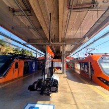 Novo trem do Metro BH é inaugurado nesta sexta (29/5) - Jair Amaral/EM