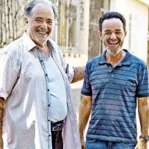 Glicério do Rosário realiza o sonho de contracenar com Tony Ramos - Manoella Mello/Globo