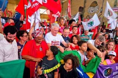Deputado Rogério Correia afirmou que o PT pretende concluir nas próximas semanas as discussões sobre a candidatura ao governo de Minas e a formação do palanque de Lula no estado -  (crédito: Jair Amaral/EM/D.A.Press)