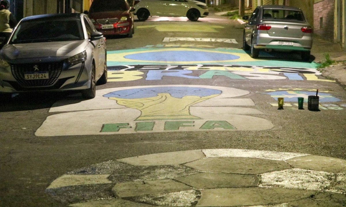 Vizinhan&ccedil;a se uniu e arrecadaram doa&ccedil;&otilde;es para a pintura