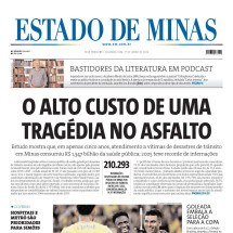 Confira a capa do Estado de Minas do dia 01/06/2026 - Capa do Estado de Minas 