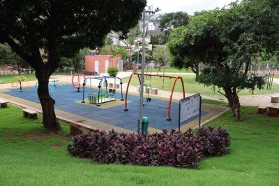 Parque Paulo Berutti é inaugurado no Bairro São Bento, em Belo Horizonte -  (crédito: PBH/Reprodução)