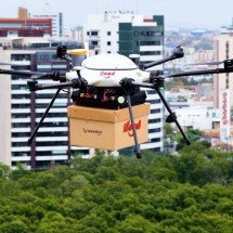 iFood inicia serviço de entrega com drone - Divulgação/iFood