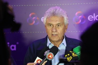 Ronaldo Caiado participa de evento em Belo Horizonte e fala sobre articulação de palanques estaduais em sua pré-campanha à Presidência -  (crédito: Marcos Vieira/EM/D.A/Press)