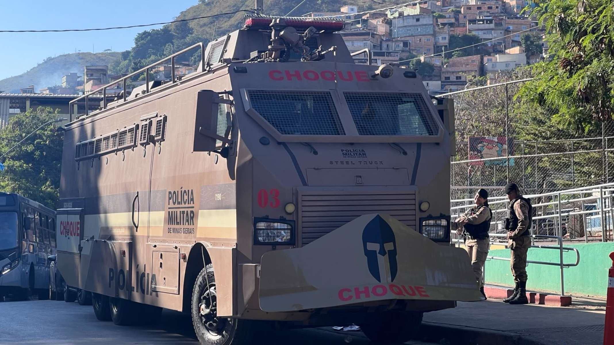 Aglomerado da Serra e Pedreira Prado Lopes são alvos da operação em BH-Edésio Ferreira/EM/D.A.Press