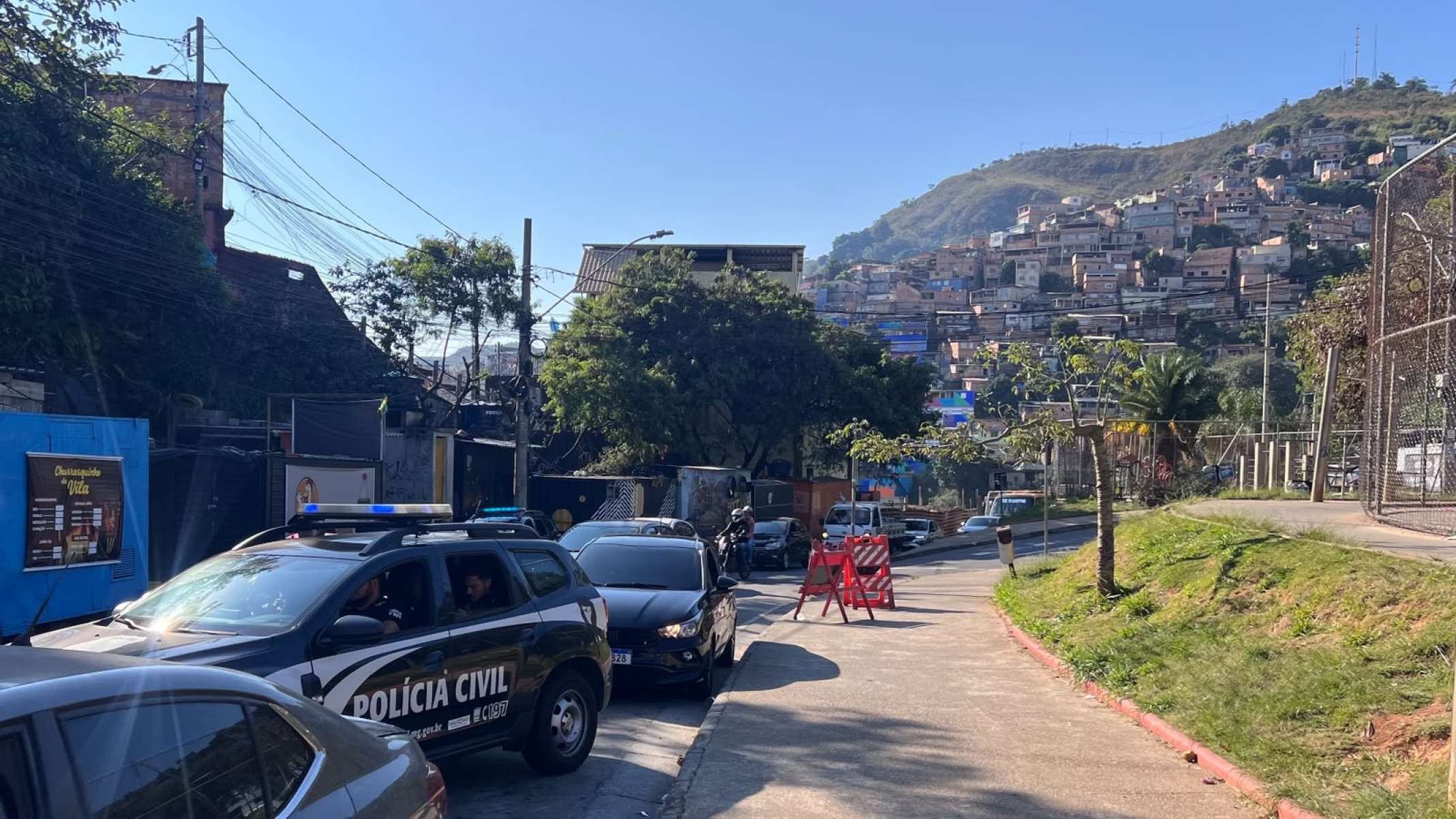 Aglomerado da Serra e Pedreira Prado Lopes são alvos da operação em BH-Edésio Ferreira/EM/D.A.Press