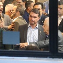 Flávio Bolsonaro vai ao STF contra Lula por "incitação ao crime"  - Marcos Vieira/EM/D.A. Press