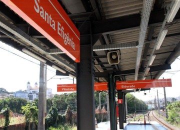 Estação Santa Efigênia, em Belo Horizonte -  (crédito:  Jair Amaral/EM/D.A Press)