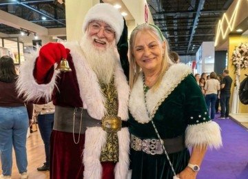 Papai e Mamãe Noel tem agenda lotada o ano inteiro -  (crédito: Maria Dulce Miranda / EM / DA Press)