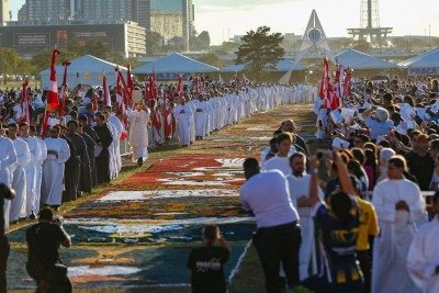 A celebração de Corpus Christi foi instituída em 1264 pelo papa Urbano 4º -  (crédito: Getty Images)