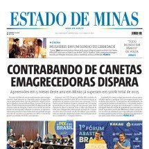 CONFIRA A CAPA DO ESTADO DE MINAS DO DIA 04/06/2026 - CAPA DO ESTADO DE MINAS 