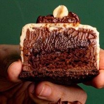 Bonito por fora e por dentro, entremet surpreende o olhar e o paladar - Hector Duarte/Divulgação