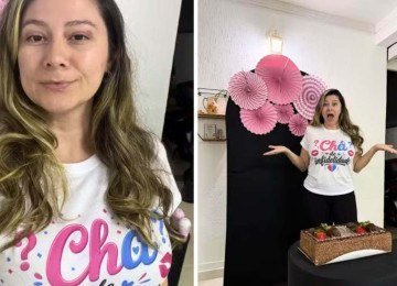 Bella Mantovani organizou festa para revelar que amiga foi traída -  (crédito: Divulgação / Jornal O Globo)