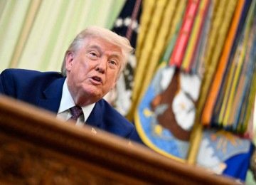 o presidente donald Trump está sob fogo cruzado nas eleições brasileiras -  (crédito: Mandel Ngan/afp)