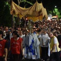 Corpus Christi: procissão leva fiéis às ruas do Centro de BH - Ramon Lisboa/EM/D.A Press