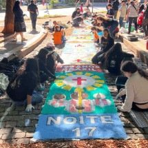 Corpus Christi: tapetes tradicionais celebram 90 anos da Adoração Perpétua  - Edésio Ferreira/EM/D.A Press