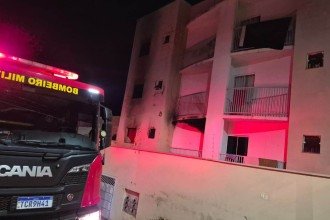 Incêndio em apartamento deixa seis feridos em MG