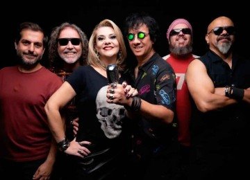 A Banda Chevette Hatch, que toca sucessos do pop rock nacional dos anos 1980, é uma das atrações do Arraiá do Shopping Del Rey -  (crédito: Divulgação)