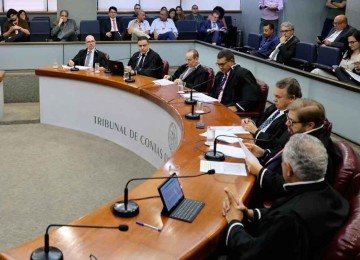 Plenário do TCE: a Assembleia Legislativa de Minas Gerais nunca indicou uma mulher para a corte de contas -  (crédito: HERNANDO GARCIA/TCE)