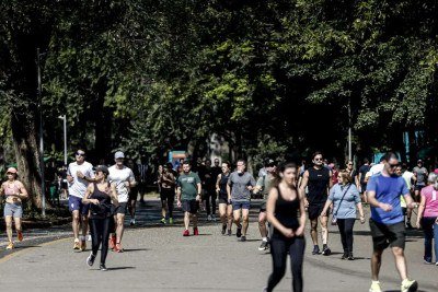  Mais da metade da população não sabe que sedentarismo é fator de risco -  (crédito: Paulo Pinto/Agência Brasil)