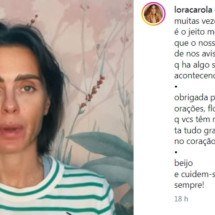 Carolina Dieckmmann posta alerta sobre diagnóstico de infecção grave - Instagram/Reprodução