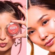 Ruby Kisses lança blush de ‘massinha’ e iluminador glass skin - Divulgação/Ruby Kisses