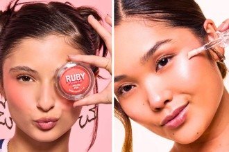 Ruby Kisses lança blush de ‘massinha’ e iluminador glass skin