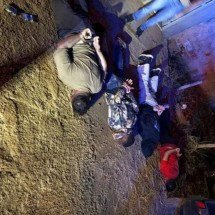 Ladrões cavam túnel sob casa e furtam combustível de duto que abastece o DF - PCDF/Divulgação
