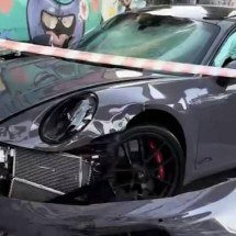 Porsche conduzido por influenciador estava em alta velocidade, diz polícia de SP - Reprodução/Redes sociais