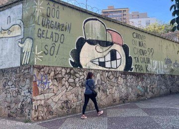 BH registrou o segundo dia mais frio do ano neste domingo (7/6) -  (crédito: Edésio Ferreira/EM/D.A.Press)