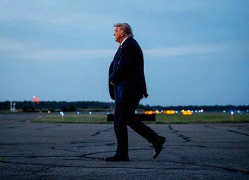 Trump é errático. O seu comportamento ciclotímico é muito prejudicial e tem objetivos espúrios -  (crédito: SAMUEL CORUM/AFP)