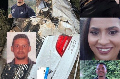 Cinco morreram e uma mulher foi socorrida -  (crédito: Reprodu&ccedil;&atilde;o/Redes Sociais)