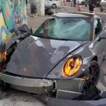 Fábio Giga e seu Porsche 911 GTS que virou notícia após violento acidente em SP - Portal Giro 10