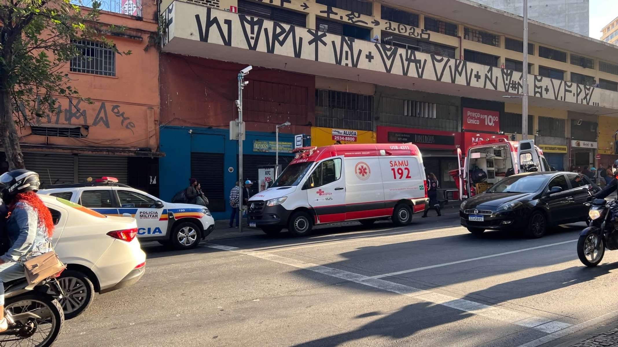 Idosa de 78 anos morre após sofrer parada cardíaca no Centro de BH-Edésio Ferreira/EM/DA Press