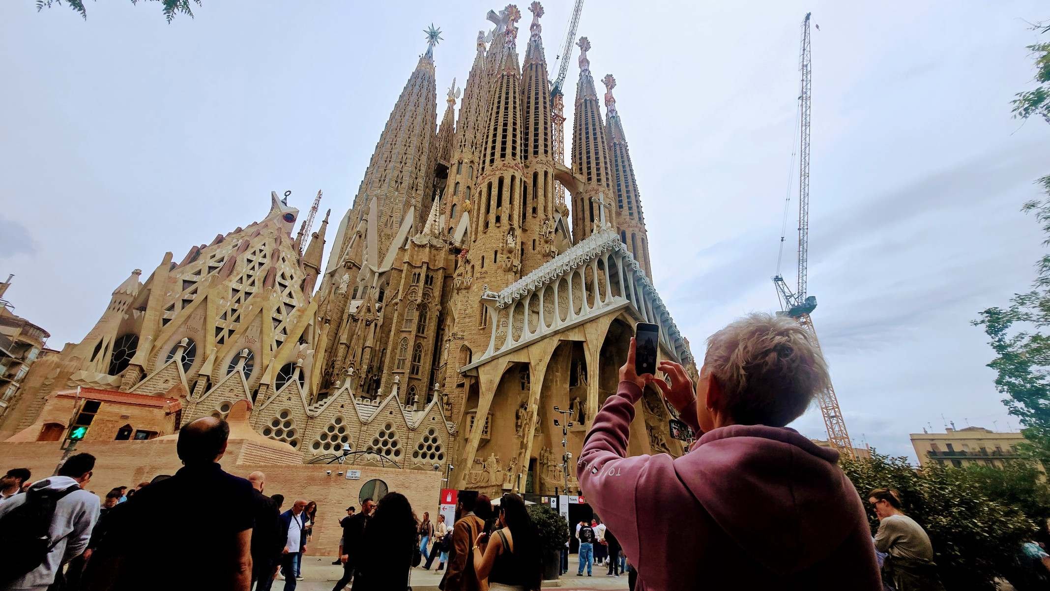 Basílica da sagrada Família, em Barcelona, demorou 144 anos para ficar pronta-Carlos Altman/EM