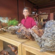 Peças de raízes de árvores, carrancas e gastronomia são destaques em feira - Luiz Ribeiro/Em Data/DA Press